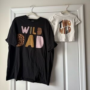 Dad and Child Birthday Shirt